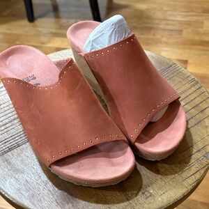 Papillio Coral Studded Mules